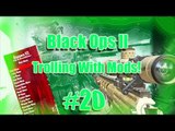 Black ops 2 Trolling With Mods #20!Trickshot Aimbot W Reactions!