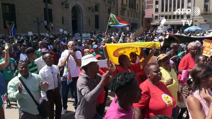 South African finance minister sacked in shock reshuffle