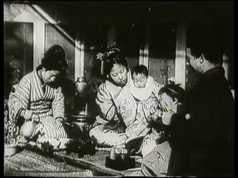 Auguste & Louis Lumière Vues japonaises - Repas en famille (1896)