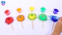 Best Learning Colors n - Glitter Painting Lollipop Finger F