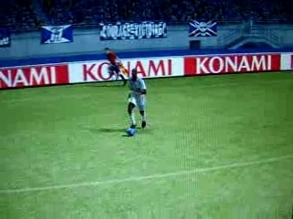 but pes 2008 france henry reprise de voler