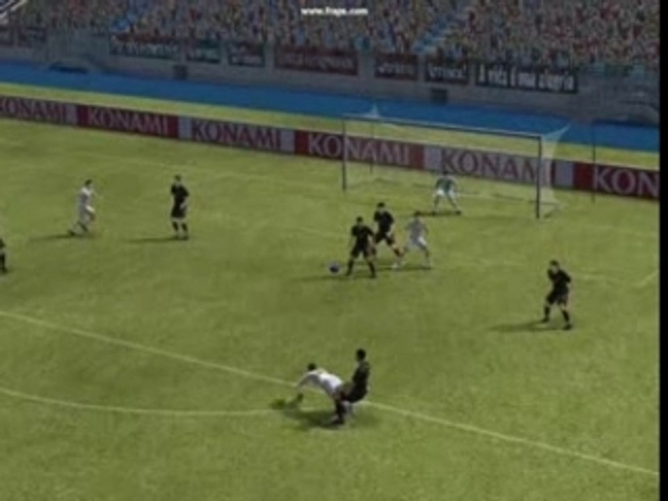 démo PES 2008 But Goal Espagne portugal