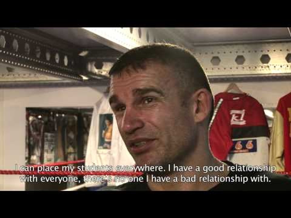 Peter Aerts talks about K-1 Aerts Dojo