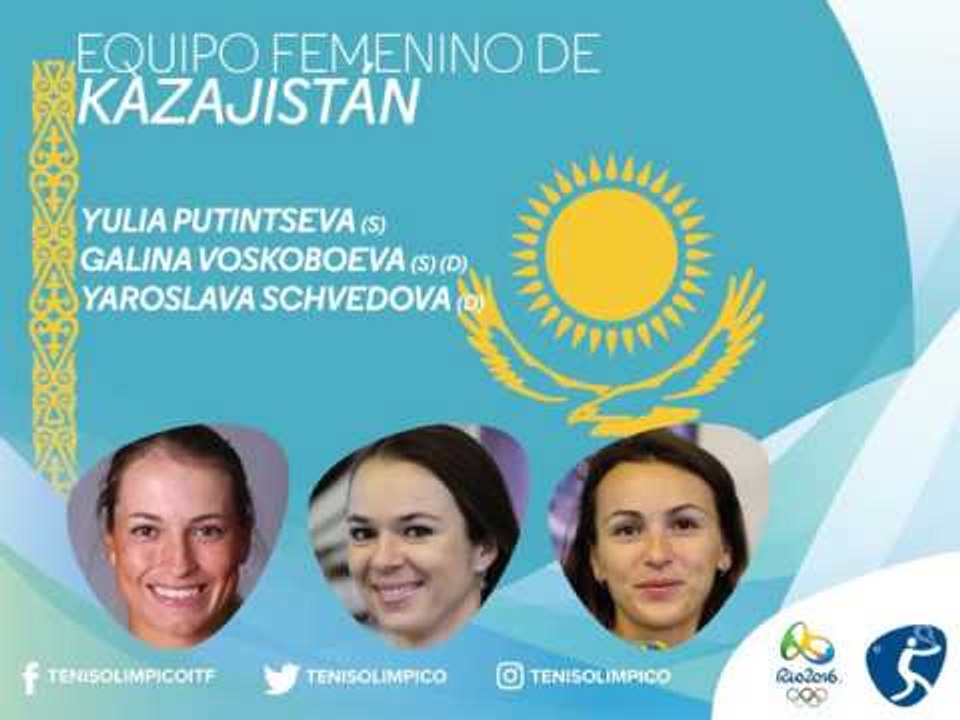Rio 2016: clasificadas singles y dobles femenino TENIS