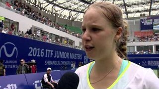2016 ITF Junior Masters women's champion Anna Blinkova