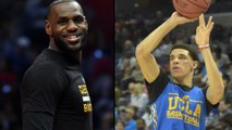 LeBron James Straight CLOWNS Lonzo Ball's Shooting Form