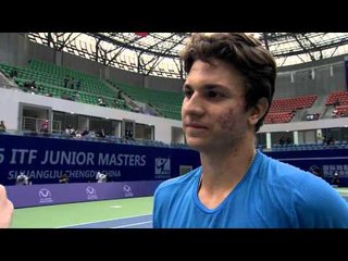 Miomir Kecmanovic after his first round victory