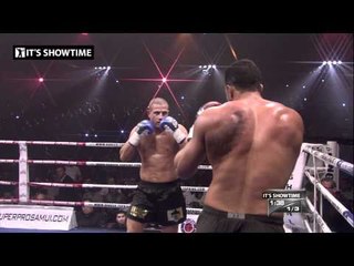 FIGHT: Badr Hari TKO vs Gokhan Saki - Retirement fight IT'S SHOWTIME 55