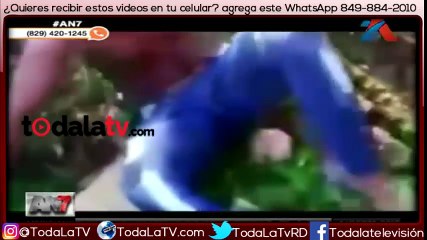 Comunitarios de La Romana casi linchan a ladrón que atraparon en el acto-AN7-Video