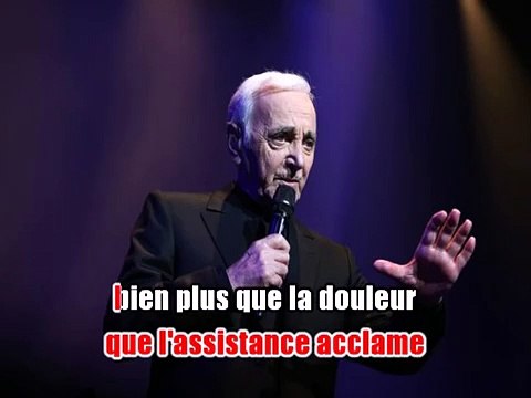 Charles Aznavour - Le toréador KARAOKE / INSTRUMENTAL