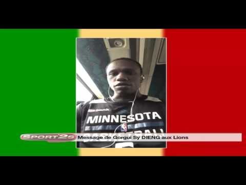 SPORT2S - Le message de Gorgui SY DIENG au lions