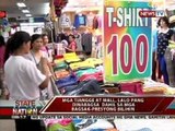 SONA: Mga tiangge at mall, lalo pang dinaragsa dahil sa mga bagsak-presyong bilihin