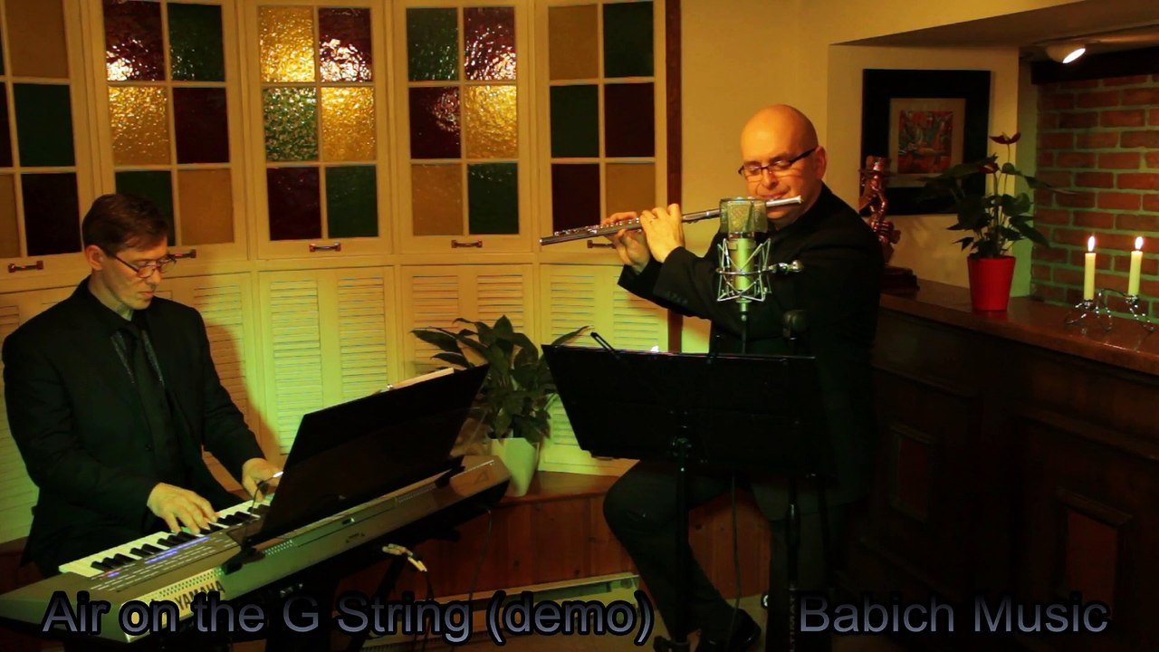 Air on the G String (demo)  by Babich Music Wedding Ceremony Flute & Piano Duo