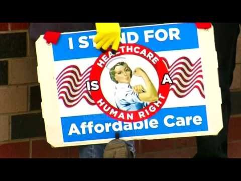 Rrëzimi i “Obamacare”, protesta në SHBA - Top Channel Albania - News - Lajme