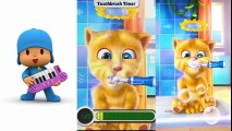 Talking Tom, Pocoyo and Friends Colors Reaction Compilation Cat and Dog Animals Funny Videos 2017