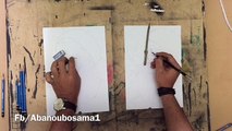 Amazing Drawing With both hands at the same time