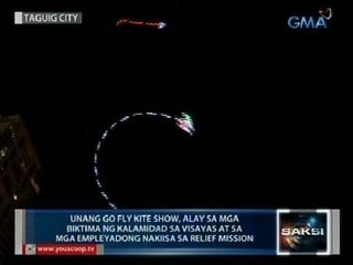 Mga saranggola sa lights and sounds show, eco-friendly alternative daw sa mga paputok