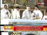 BT: Papal Nuncio Archbishop Pinto, pinangunahan ang misa sa Pasko sa isang simabahan sa Tacloban