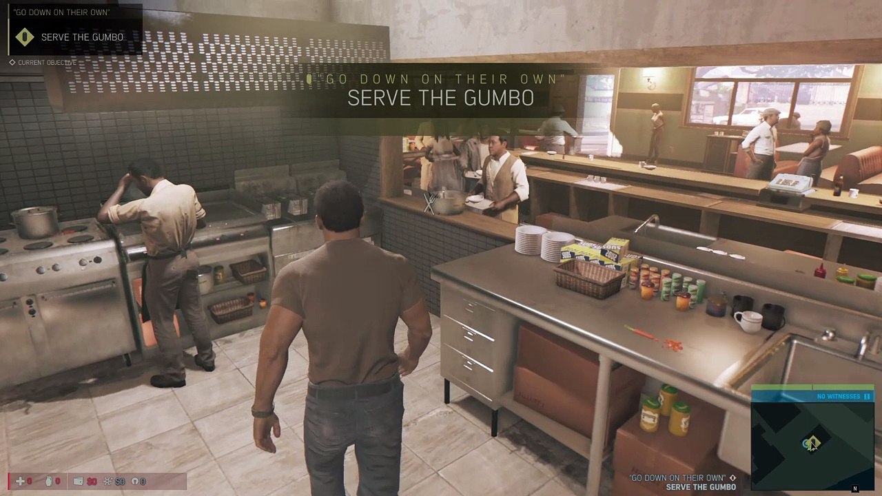 Mafia III restaurant fight
