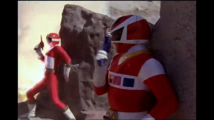 Carter and Andros Pew Pew Pew - Power Rangers Wild Force