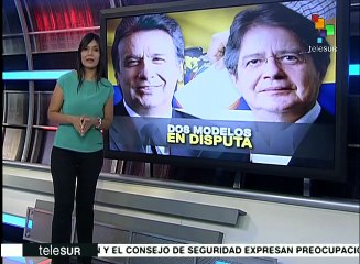 Ecuador: dos modelos de país se enfrentan en el balotaje del domingo