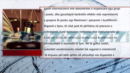 KUSHTETUESJA “ÇLIRON” VETINGUN, HAPET RRUGA PER ZBATIMIN E LIGJIT - News, Lajme - Kanali 10