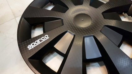 Wheel Cup Sparco Carbon Fiber – 15-Inches