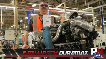 Duramax Celebrates 2 Millionth Engine Production