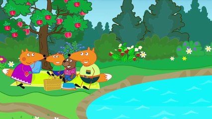 Fox Family Marriage Proposal in Pool New Episodes! Finger Family Song Nursery Rhymes