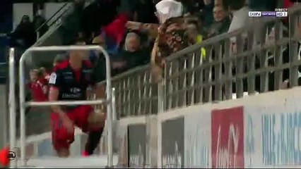 But Said Benrahma GFC Ajaccio 2-2 Bourg en Bresse 31.03.2017