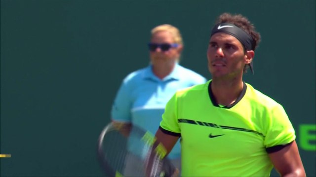 Rafael Nadal beats Fabio Fognini 6-1, 7-5 to reach the Miami Open final