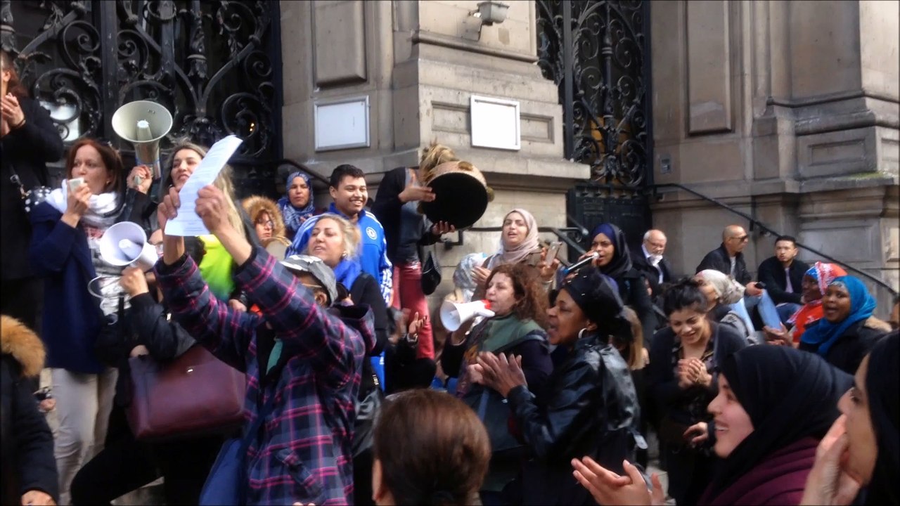 Mairie du 10ème: le #ForumLogement fermé aux mal-logés.