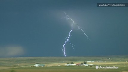 GOES-16's incredible first images of lightning