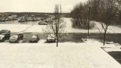 Cool timelapse of snow squall in State College, Pennsylvania
