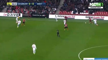 Résumé Guingamp 1-0 Nancy but Slovan Privat HD - 31.03.2017