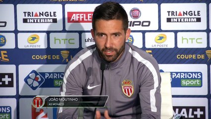 Finale CdL - Moutinho : "Kylian est en très grand forme"