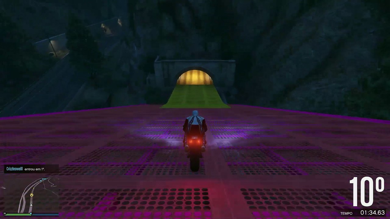 GTA V Online Corrida Acrobática 45º