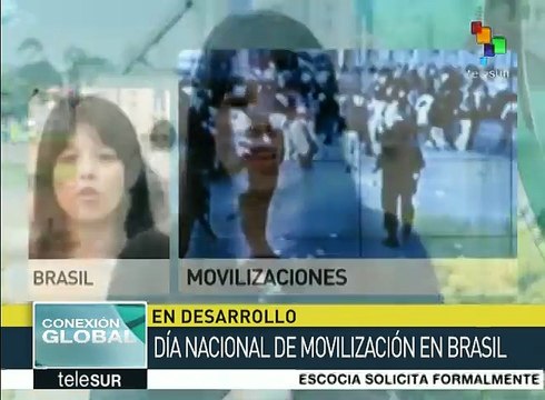 Brasileños rechazan las reformas laborales y a las pensiones de Temer
