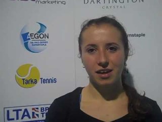Annika Beck   Barnstaple champion 2012
