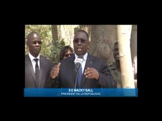 Macky fuie une question qu'il juge de rue publique