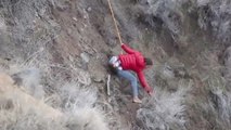 Couple Braves Cliff To Rescue Lost Drone In Dangerous Maneuver
