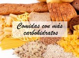 Maria Eugenia Baptista Zacarias - Comidas con más carbohidratos