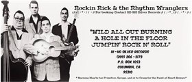 Rockin Rick & the Rhythm Wranglers- Jump n bop *WILD RECORDS*