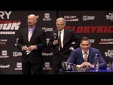 GLORY Collision Press Conference: Q&A with English Sub