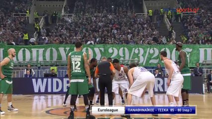 Παναθηναϊκός 85-80 ΤΣΣΚΑ – Πλήρη Στιγμιότυπα (Α’ Ημίχρονο-1η/2η Περίοδος) 31.03.2017