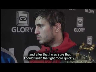 GLORY 35 Post-Fight: Artem Vakhitov wants to go after heavyweight title