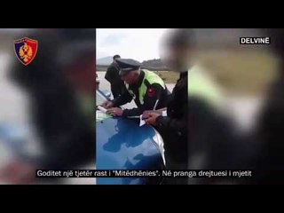 Delvinë - Ryshfet policit se nuk kishte vendosur rrip sigurimi, arrestohet i riu
