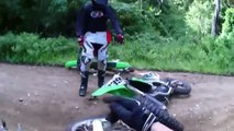 TOP 60 unsuccessful jumps and falls on a motorcycle MOTOCROSS FAILS (GoPro FAILS)