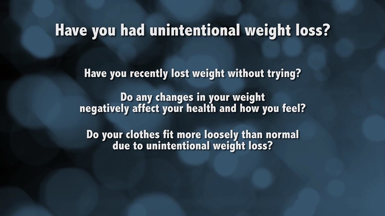 Are You Losing Weight Without Trying