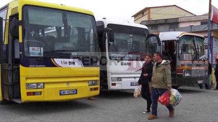 Report TV - Elbasan, zhvendoset në Bradashesh stacioni i autobusëve ndërqytetas